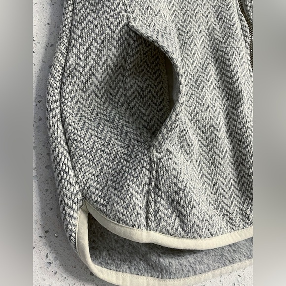 Columbia Knit Fleece Jacket Darling Days Women’s MEDIUM Light Gray - Picture 9 of 10